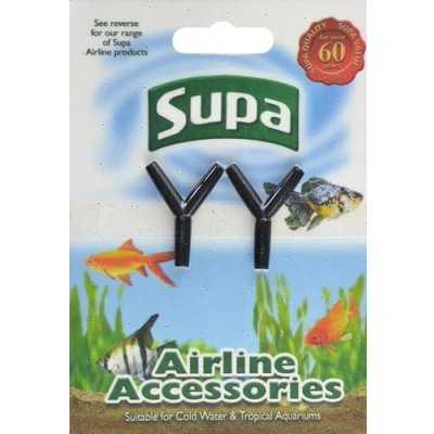 Image of Supa Carded Airline &#039;Y&#039;s, 2 Piece. Allows the Joining of Airlines or 1 to Be Split Into