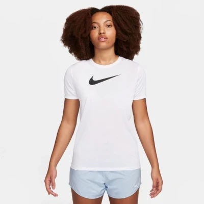 Image of Nike Performance TEE Sports Tshirt, Women&#039;s, Size: Large, White