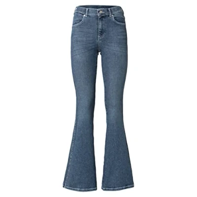 Image of Dr Denim Women&#039;s Macy Jeans, Cape Mid Blue, S/30