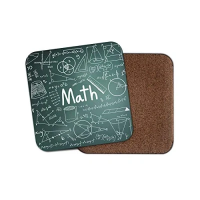 Image of 1 x Maths Coaster Equations Mathematics Learn Pi Teacher Student #19126