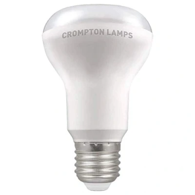 Image of Crompton LED Reflector R63 Thermal Plastic 8W 2700k ES E27