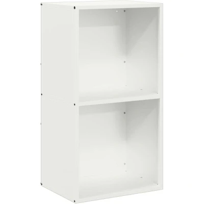 Image of vidaXL Firewood Rack White 69.5x35x81 cm Cold rolled steel