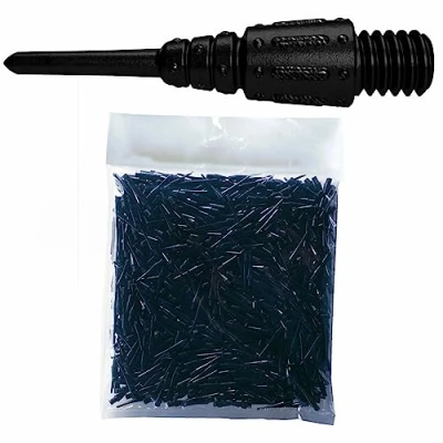 Image of Unicorn Replacement Epic Soft Tip Dart Points Black 1000 per Pack