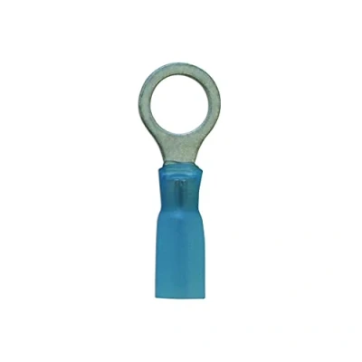 Image of CONNECT Wiring Connectors Blue Heat Shrink Ring 8.4mm Pack of 25 30198