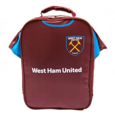 Image of West Ham United F.C. Kit Lunch Bag COYI !!! Official Merchandise