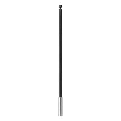 Image of Trend Snappy 25mm Magnetic Bit Holder, 11 Inch Extended Reach for Deep Recesses, 1/4 Hex Shank, Quick Release, SNAP/BH/11, Silver