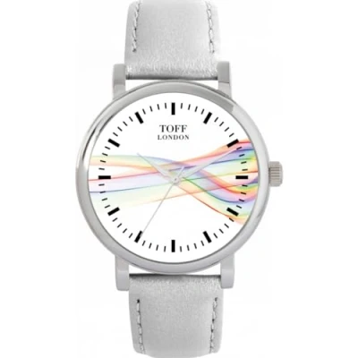 Image of Toff London 38mm Pride Ribbon Batons Watch