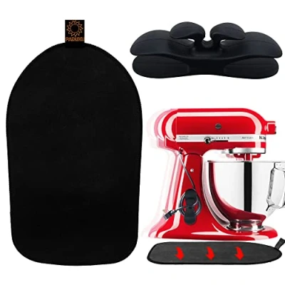 Image of Sliding Mat for Kitchenaid Stand Mixer Slider with Bendable Cord Organizers Kitchen aid 4.5 5 Qt Appliances Coffee Air Fryer