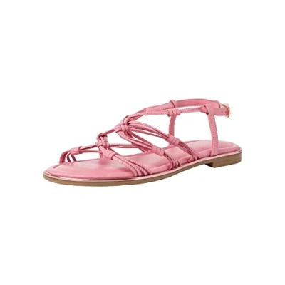 Image of Tamaris Women&#039;s Damen 1 28114 28 Flat Sandal, Flamingo, 5 UK