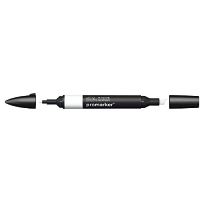 Image of Winsor and Newton 0203376 Professional Marker, Ice Grey 0, Pack of 3