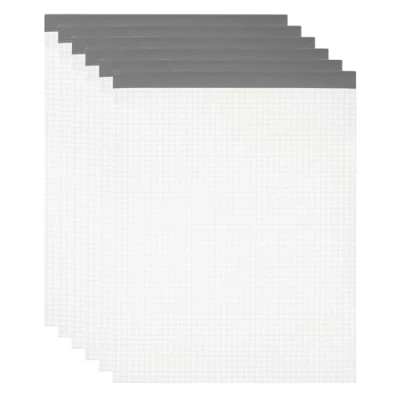 Image of M&amp;G 7x10 Note Pads, 6 Pack B5 Legal Pads 70 Sheets Notepads Writing Pad Graph Grid Chinese Memo Paper Tablet Kraft Cover for Work Taking