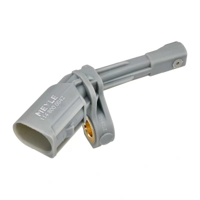 Image of 1K0927808A, WHT003858A, WHT003858B ABS sensor MEYLE 114 800 0042 Rear Axle Right without cable ORIGINAL Quality Active 2 pin connector