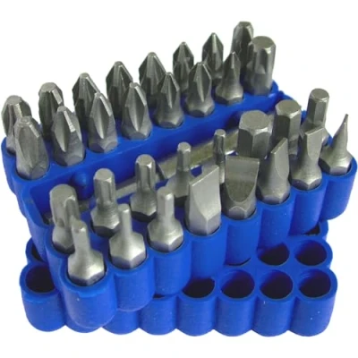 Image of Toolzone 33 Piece CRV Power Bit Set &amp; Holder