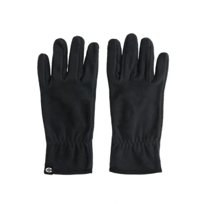 Image of Champion Unisex Adult Athletic Accessories (806053) Modern Sport Micropolar C Logo Winter Gloves, Black (ES503), M