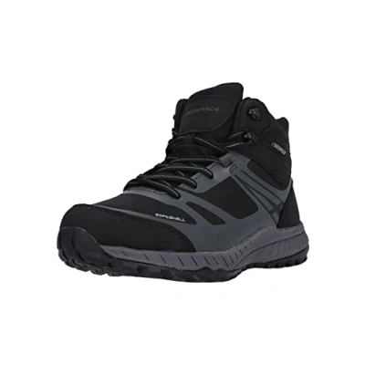 Image of ENDURANCE Men&#039;s Wakon Backpacking Boot, Black, 5 UK