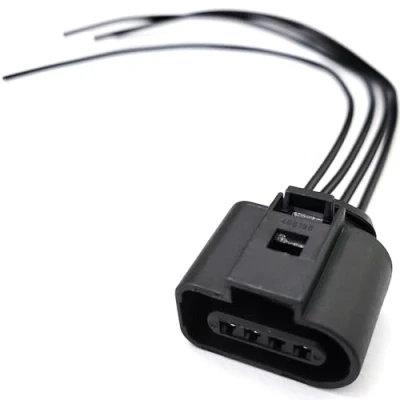 Image of Young Wolf 4 Pin Wired Pigtail for 1J0973704 4819035 MAP &amp; Air Temp Sensors Wiper Motors Oxygen