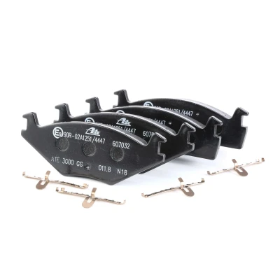 Image of 171698151F, 171698151G, 175698151, 176698151, 191698151C Brake pad set ATE 13.0460 7032.2 VOLKSWAGEN: GOLF 1 Cabriolet, 3, 2, SEAT: Ibiza 2
