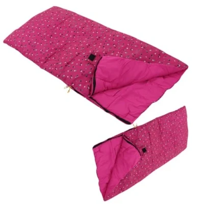 Image of Regatta Childrens Maui Polyester Lined Camping Sleeping Bag Cabaret Polka Dot