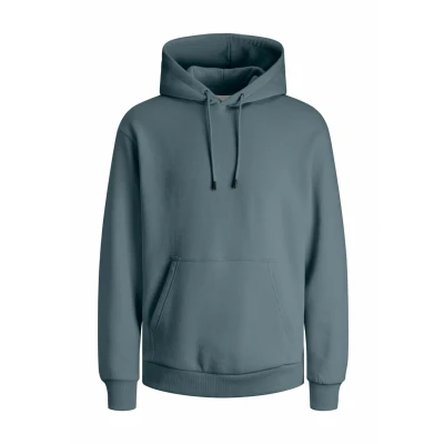 Image of JACK &amp; JONES Men&#039;s Jjebradley Sweat Hood Noos, Stormy Weather, L
