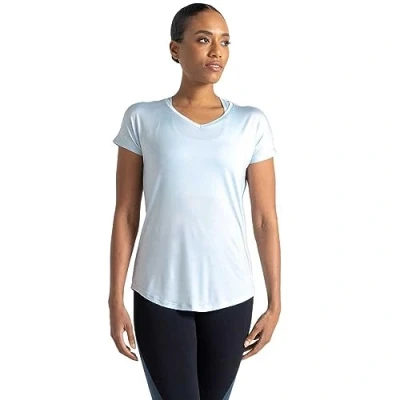 Image of Dare 2b Womens Dont Sweat It Medium Impact Sports Bra, Seamless Q WIC Antibacterial Fabric Perfect for Activewear, Working Out &amp; Yoga
