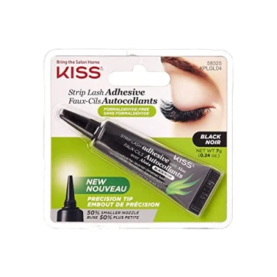 Image of Kiss Strip Lash Adhesive Black, 7 g