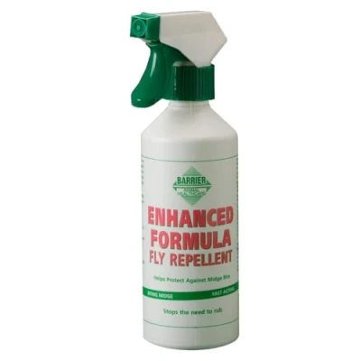 Image of Barrier Unisex&#039;s 476533 Natural Fly Repellent Spray, Clear, 500 ml