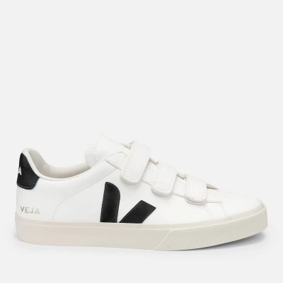 Image of Veja Recife LOGO Trainers, Women&#039;s, Size: 6, Extra white/black Leather and textile
