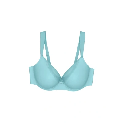 Image of Triumph Women&#039;s True Shape Sensation T Minimizer Bra, Silver Blue, 34DD
