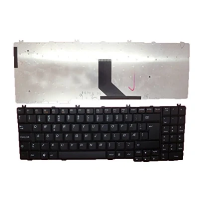 Image of RTDPART Laptop Keyboard For lenovo G550 G555 V560 B550 B560 B560A Black Norwegian NW A3S JME V 105120AK1 25008580
