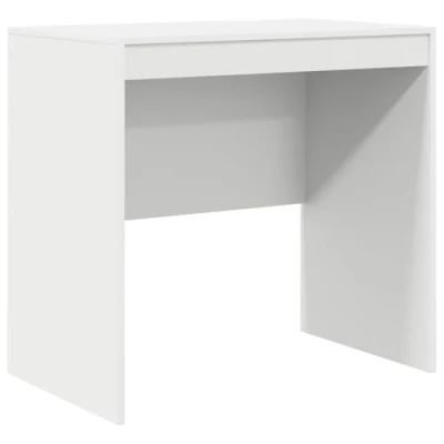 Image of vidaXL Desk White 80x50x76 cm Engineered wood