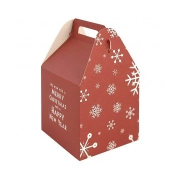 Image of East of India We Wish You A Merry Christmas Square Giftbox