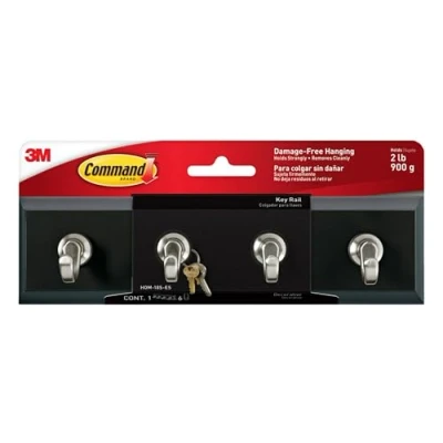 Image of Command HOM 18S ES Key Rail Slate with 1 Rail/4 Strips