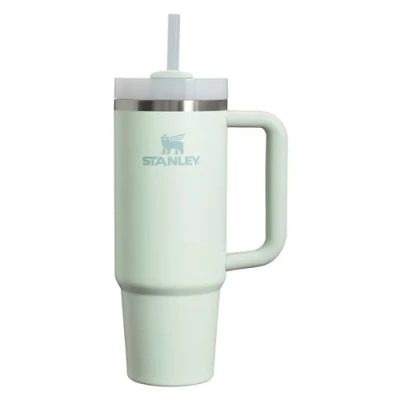 Image of STANLEY Quencher H2.0 FlowState Stainless Steel Vacuum Insulated Tumbler with Lid and Straw for Water, Iced Tea or Coffee, Smoothie More, Mist, 30oz