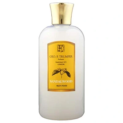 Image of Geo F Trumper Sandalwood Skin Food Pre and Post Shave Gel Lotion 200 ml