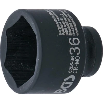 Image of BGS 5205 36 Impact Socket, Hexagon 12.5 mm (1/2&quot;) Drive