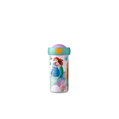 Image of Mepal School Beaker Campus Drink Cup Leak Proof for Children Reusable BPA Free &amp; Dishwasher Safe 300 ml Disney Princess