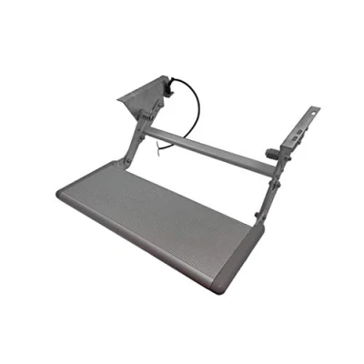 Image of Motorhome Step (Manual Folding Pull Out Single Caravan Trailer RV Campervan Anti Slip)