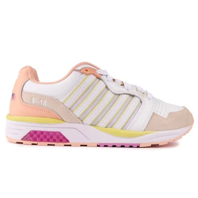 Image of K Swiss Womens Si 18 Rannell Trainers White Size UK 3.5