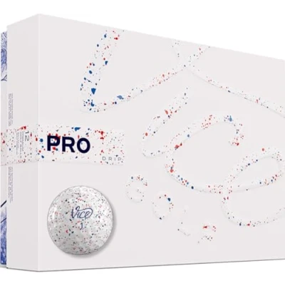Image of Vice Golf Pro Drip Red &amp; Blue Balls