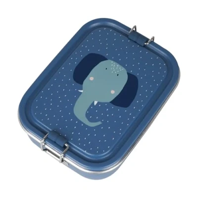Image of Trixie 59 214 Lunch Box, Stainless Steel, 800 milliliters, Mrs. Elephant