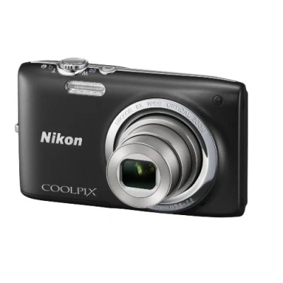Image of Nikon Coolpix S2700 Digital Camera 16 Megapixel 6x Optical Zoom 6.7 cm (2.7 Inch) TFT Display Black (Renewed)
