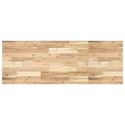 Image of vidaXL Bathroom Vanity Top Untreated 120x50x2 cm Solid Wood Acacia