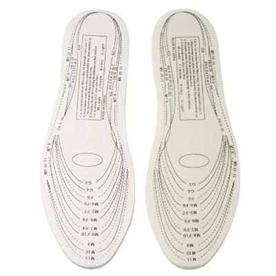Image of 1 Pair of Memory Foam Insoles for Men and Women, Replacement Shoe Inserts Trainers Sneakers Work Boots Walking Shoes Comfort Cushioning