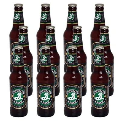 Image of Brooklyn Brewery Lager Beer 355 ml (Case of 12)