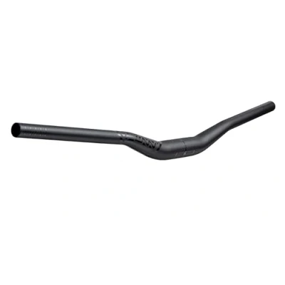 Image of Funn Kingpin Mountain Bike Handlebar with Bar Clamp 35mm and Width 785mm, Tough Lightweight Alloy Riser for MTB, BMX Road Bike, Rise 30mm MTB (Black)