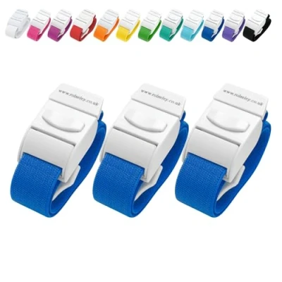 Image of Pack of 3 Quick Release Medical Tourniquets (BLUE)