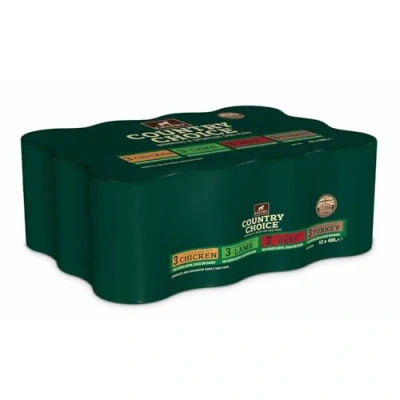 Image of Gelert Country Choice Working Variety Pack 400 g, of 12