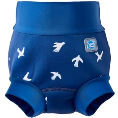 Image of Splash About Happy Nappy White Birds 0 3 Months