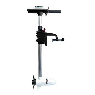 Image of Watersnake T18 ASP 18 Pound Thrust 12v Electric Saltwater Trolling Motor with Transom Mount