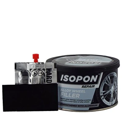 Image of U POL Davids Isopon Metalik Aluminium Alloy Wheel Filler 250ml Tin